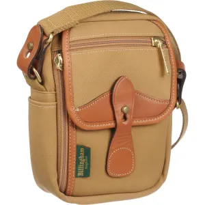 Billingham Stowaway Compact Shoulder Bag | Khaki with Tan Leather Trim
