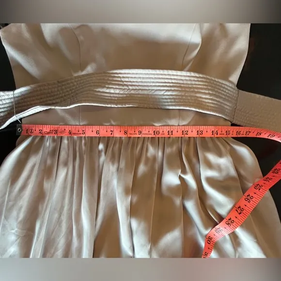Biscotti Vera Wang One Shoulder Dress 10 Formal Bridesmaid Wedding Guest