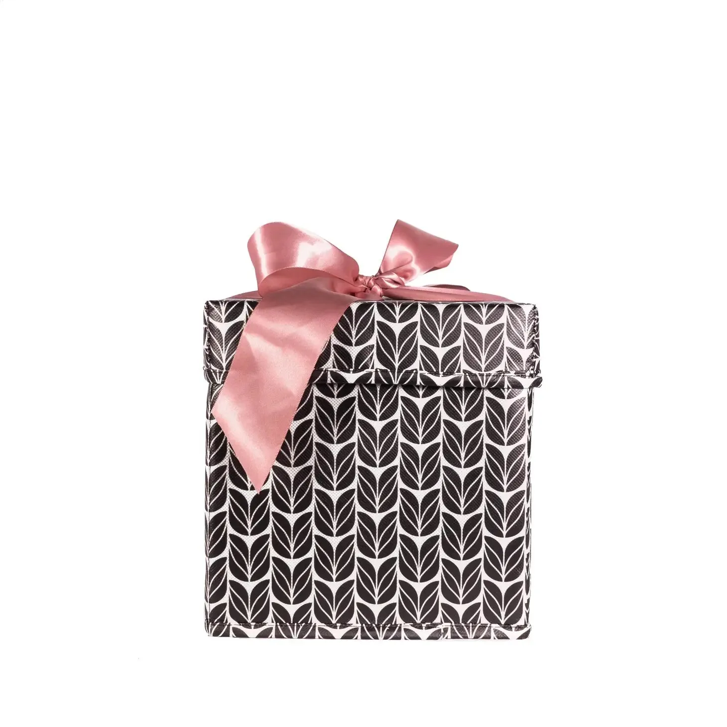 Black & White Tulip Reusable Gift Box