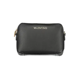 Black Polyethylene Women Handbag
