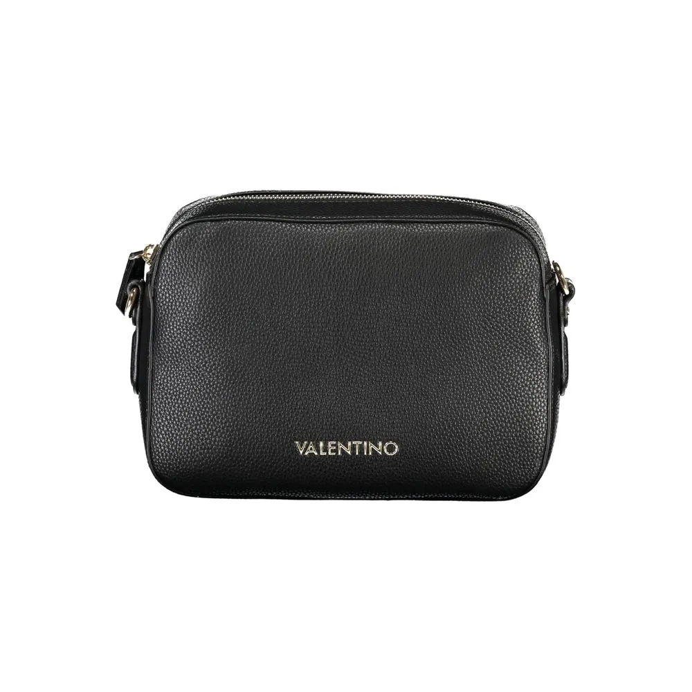 Black Polyethylene Women Handbag