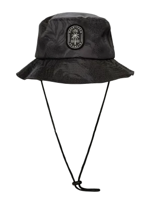 Black Safari Bucket Hat