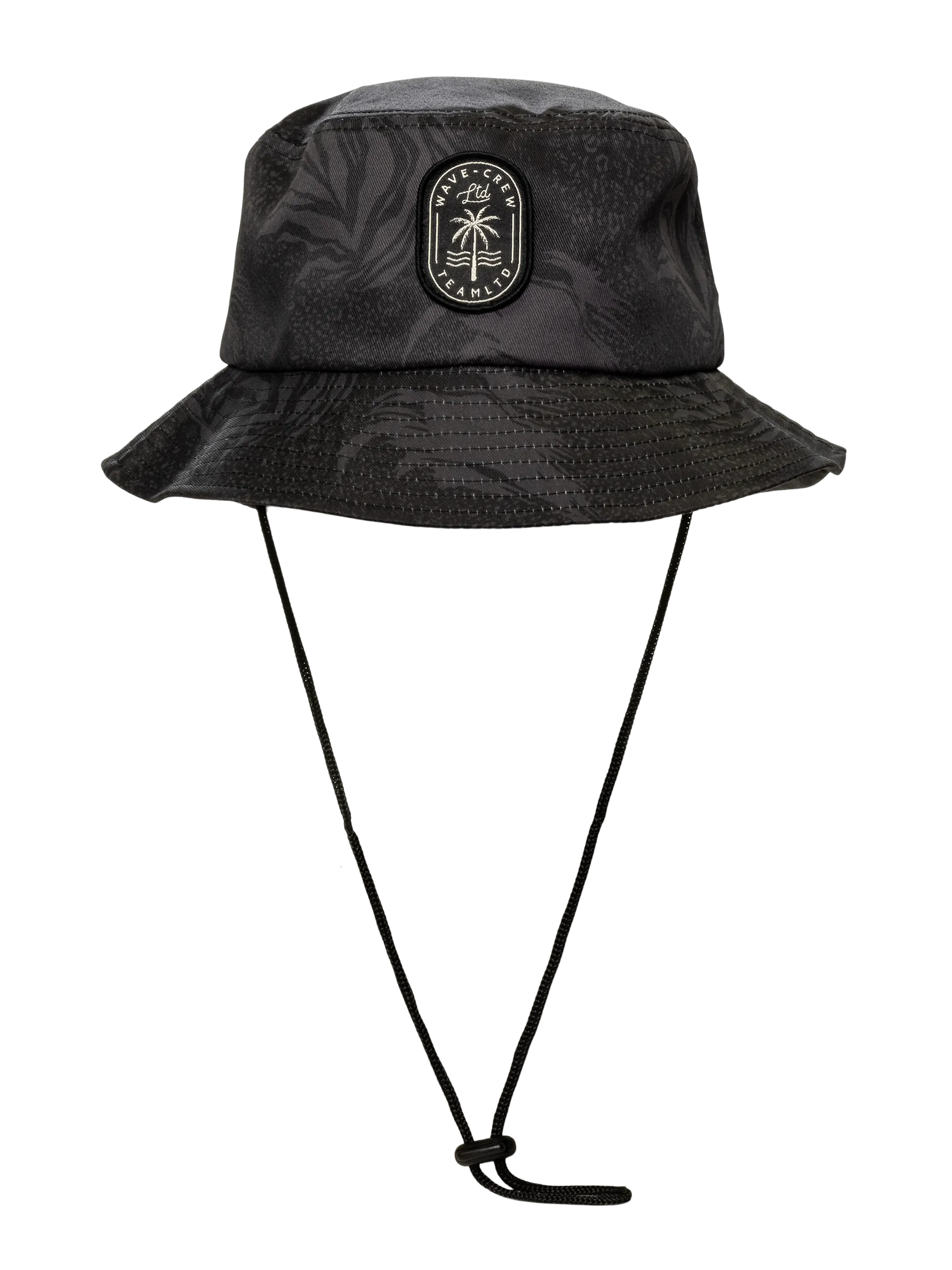 Black Safari Bucket Hat