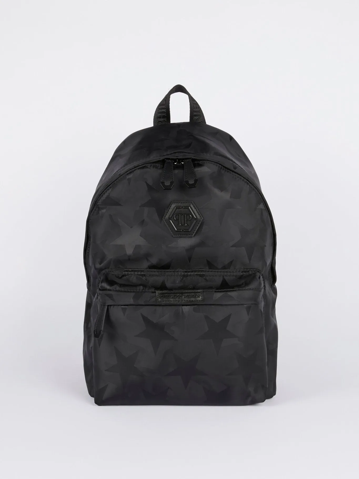 Black Star Print Backpack