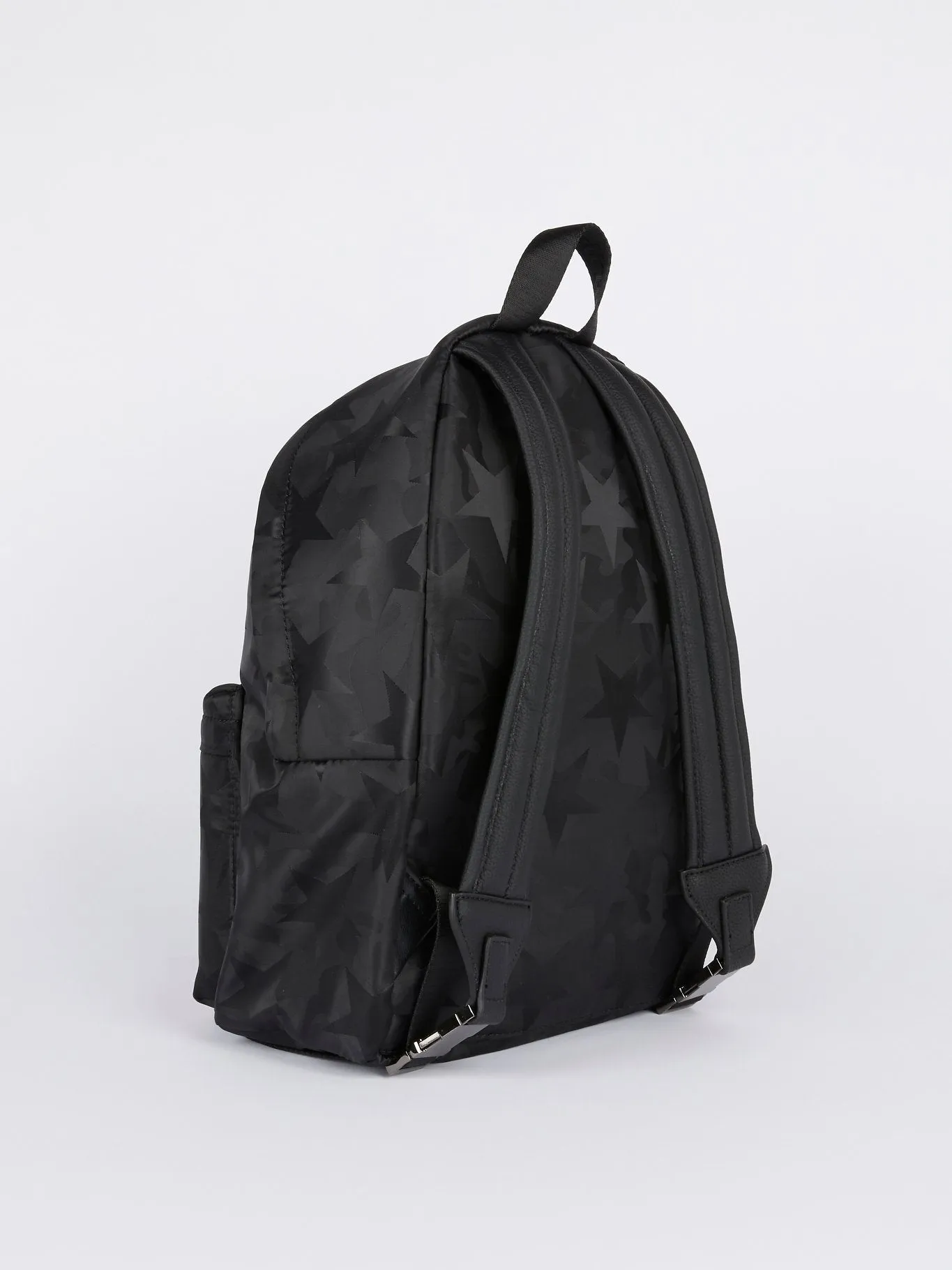 Black Star Print Backpack