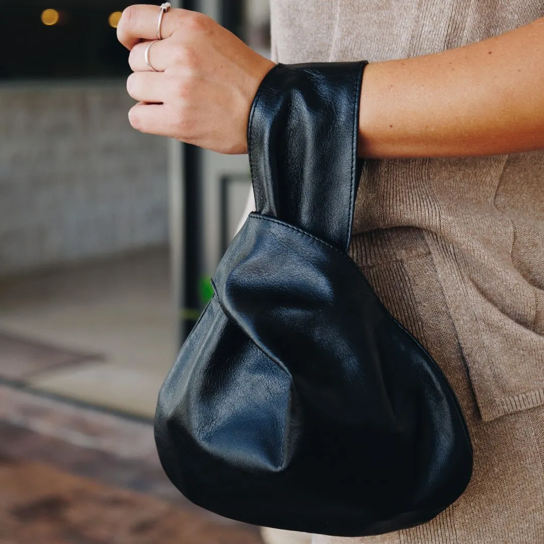 Black Wrist Bag