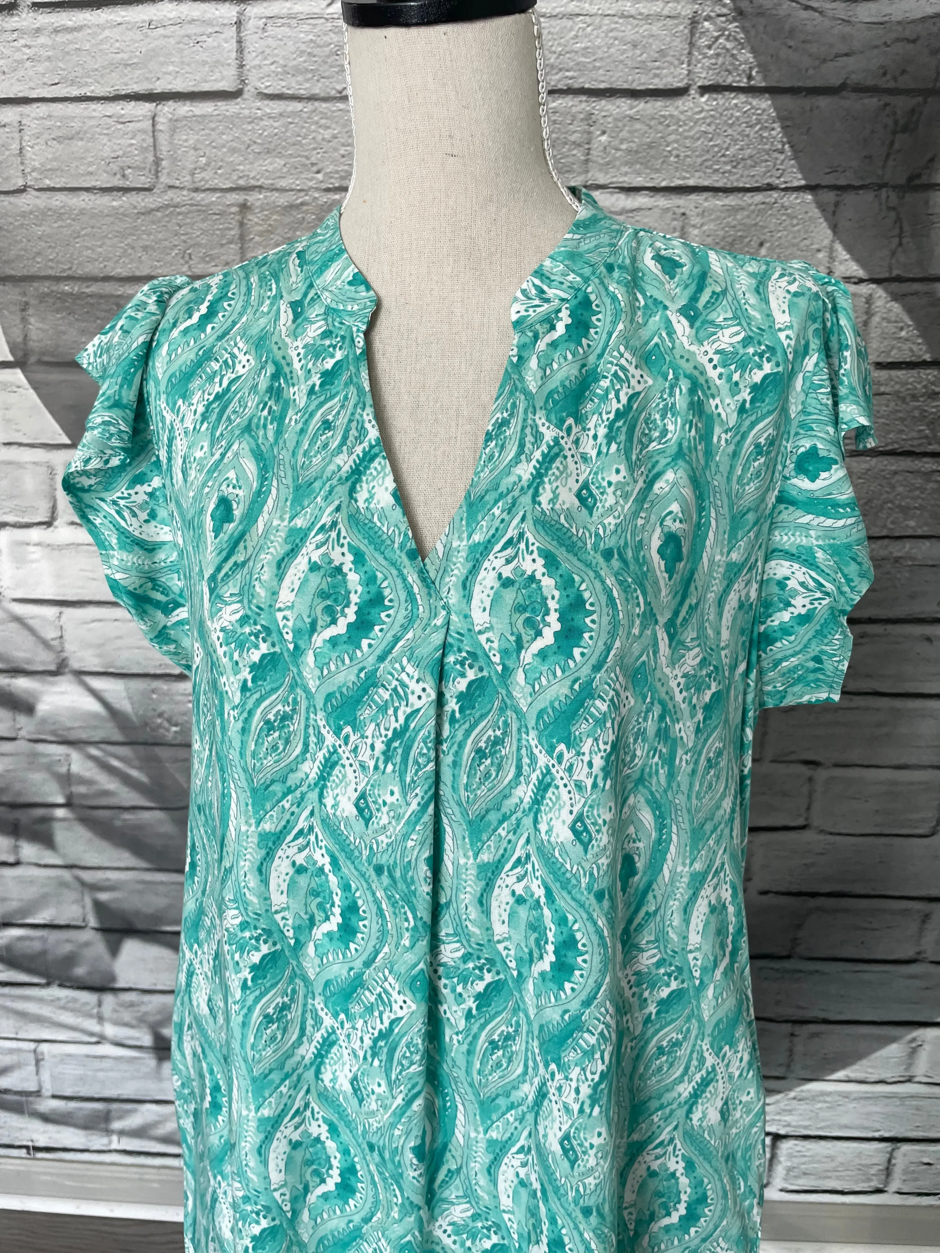 Blakely Dress in Multi Mubai