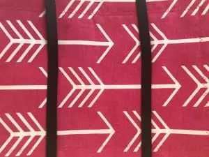 Blingzy® Jewelry Travel Roll - PINK ON POINT with White Liner