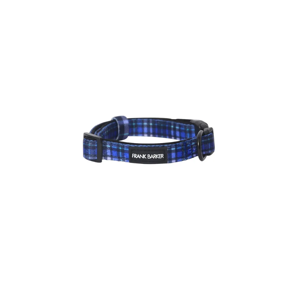 Blue Plaid Collar