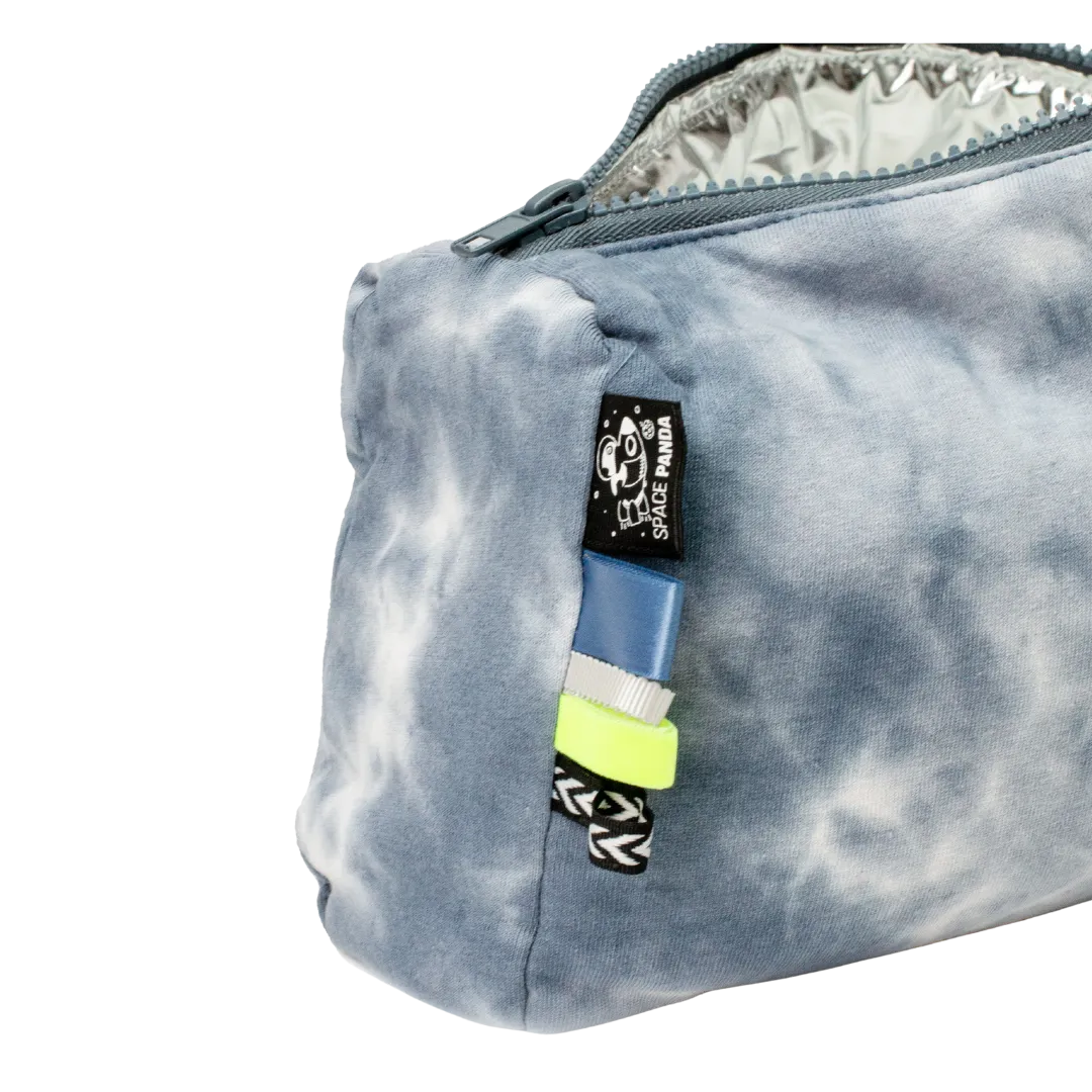 Blue tie dye Toiletry Bag