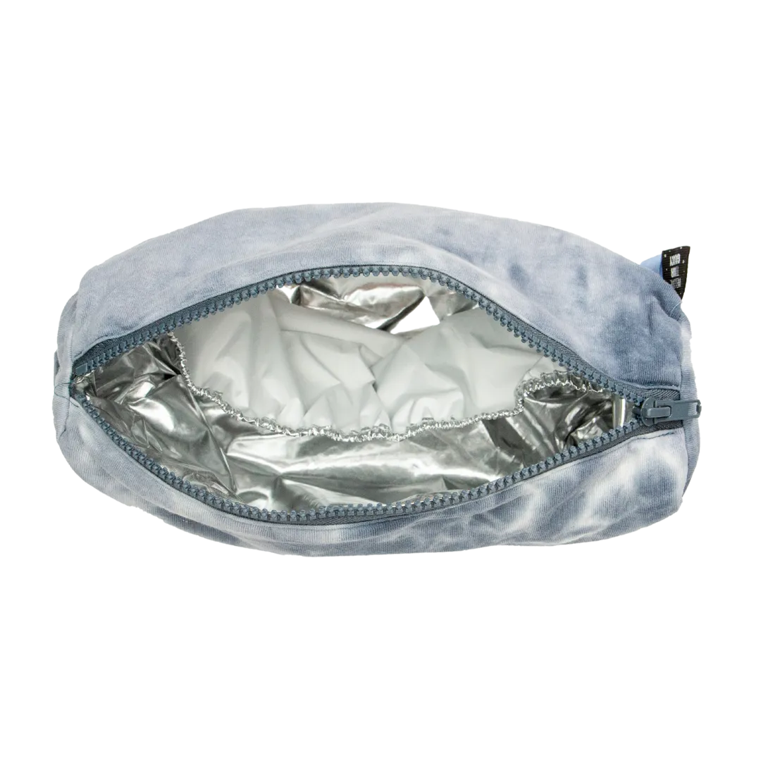 Blue tie dye Toiletry Bag