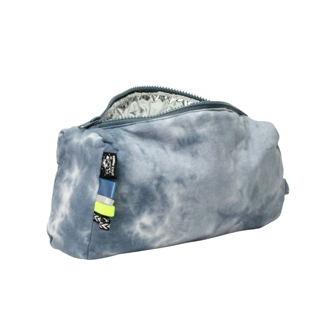 Blue tie dye Toiletry Bag