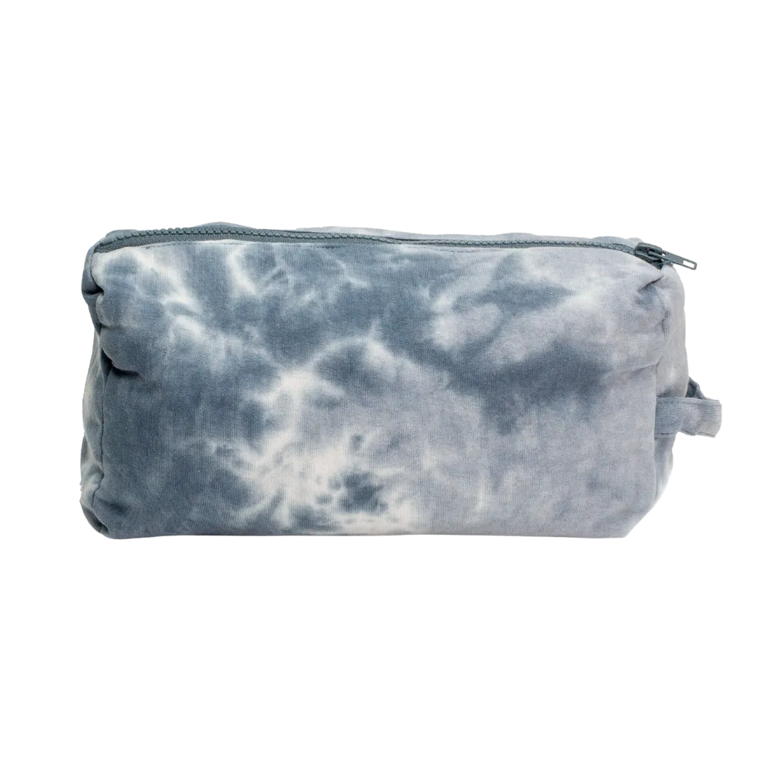 Blue tie dye Toiletry Bag