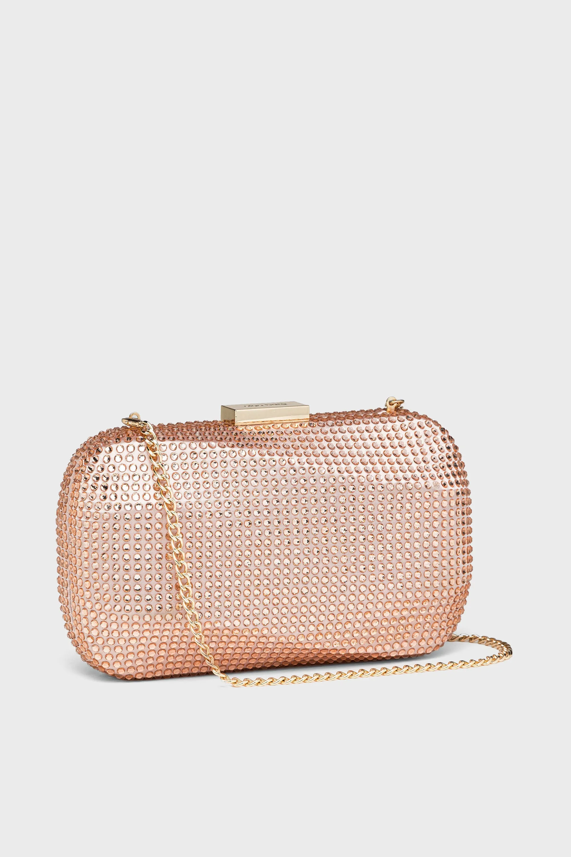 Blush Mae Hotfix Clutch