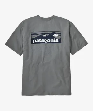 BOARDSHORT LOGO POCKET RESPONSIBILI-TEE - GRAVEL HEATHER