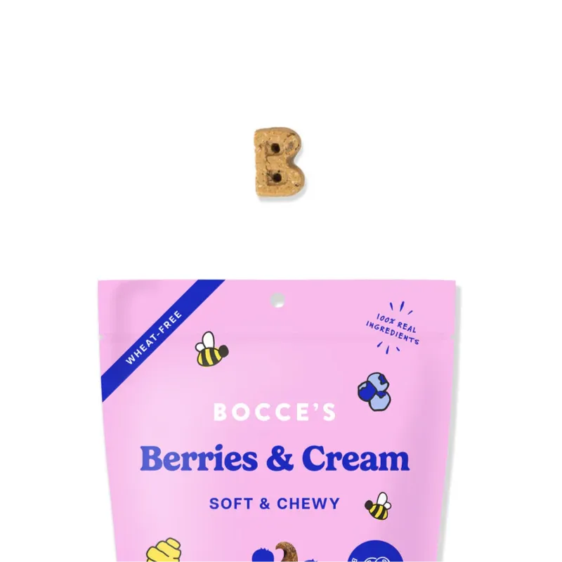 Bocce's Bakery - Berries & Cream Soft & Chewy - 6oz