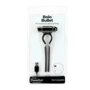 BOLO Adjustable Penis Ring with 2.5" Mini Power Bullet