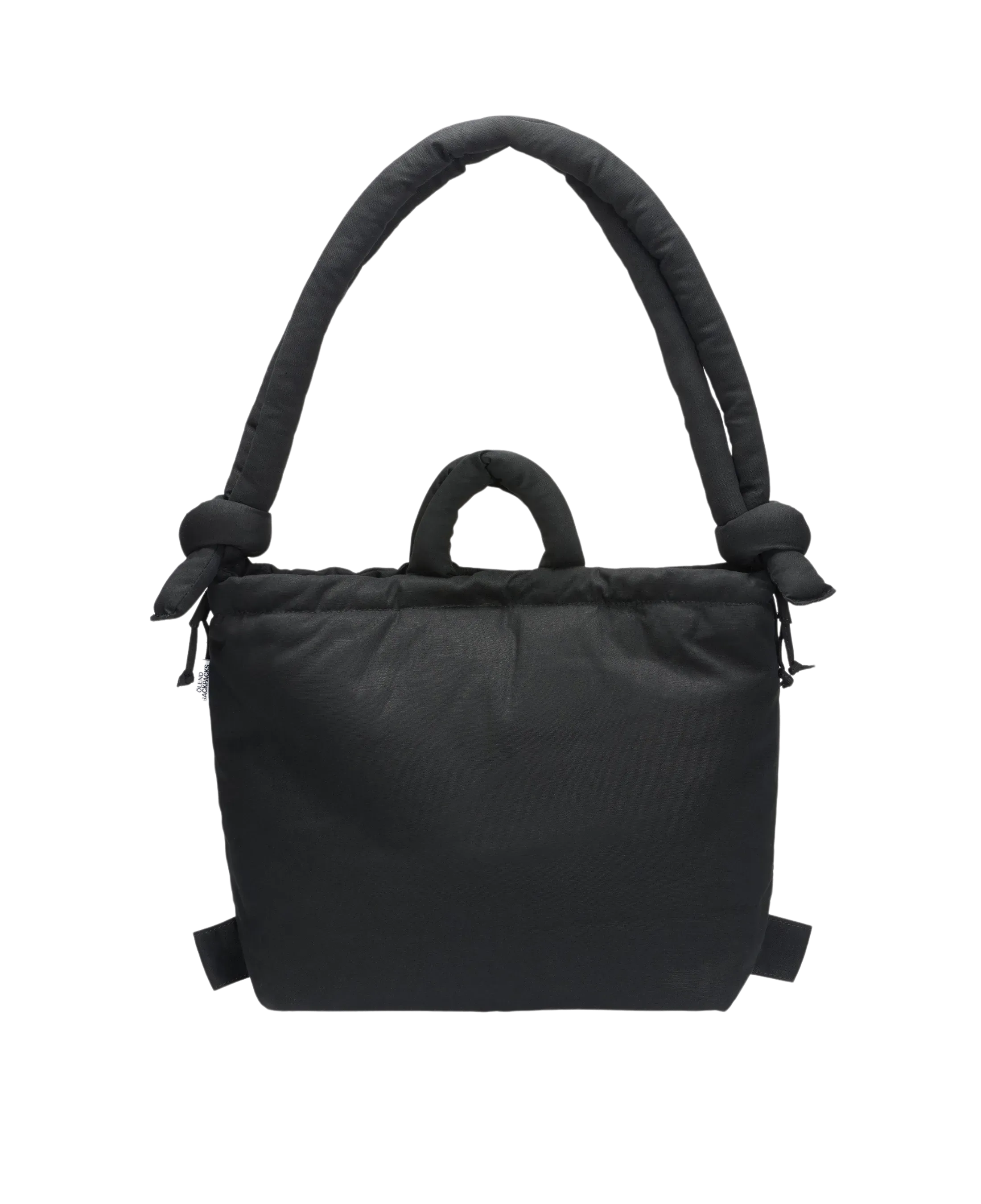 Bolso Mochila ÖLEND Ona Cotton Soft Bag Black
