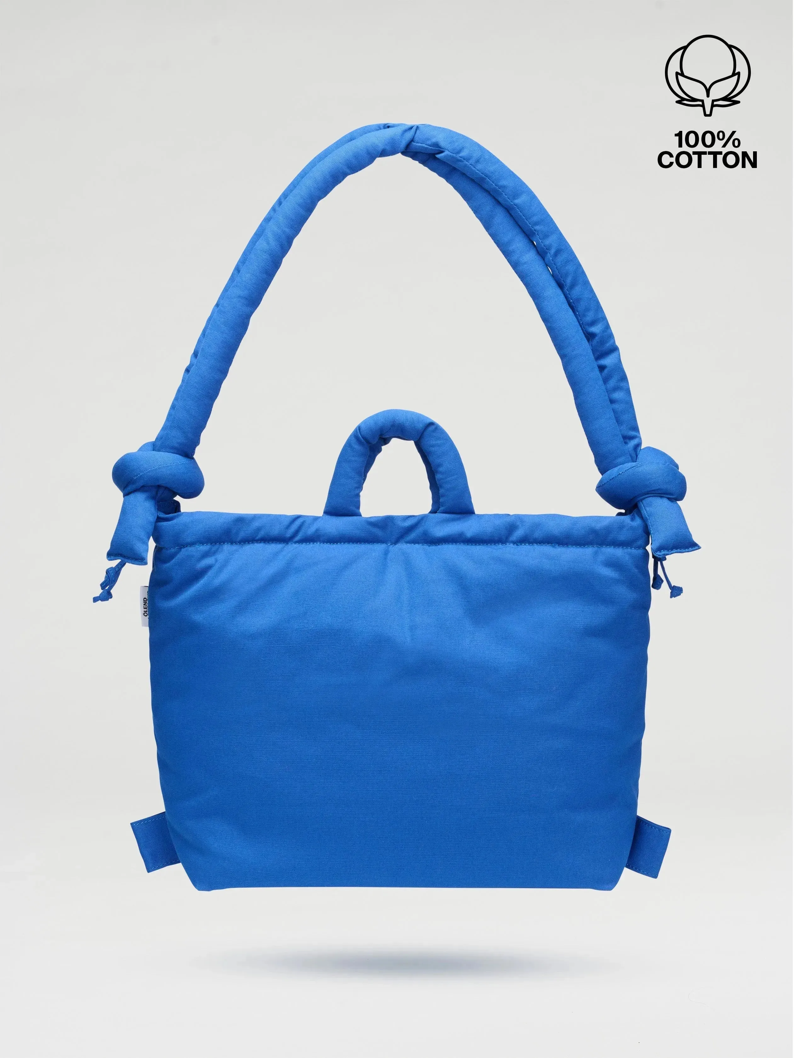 Bolso Mochila ÖLEND Ona Cotton Soft Bag Cobalt Blue