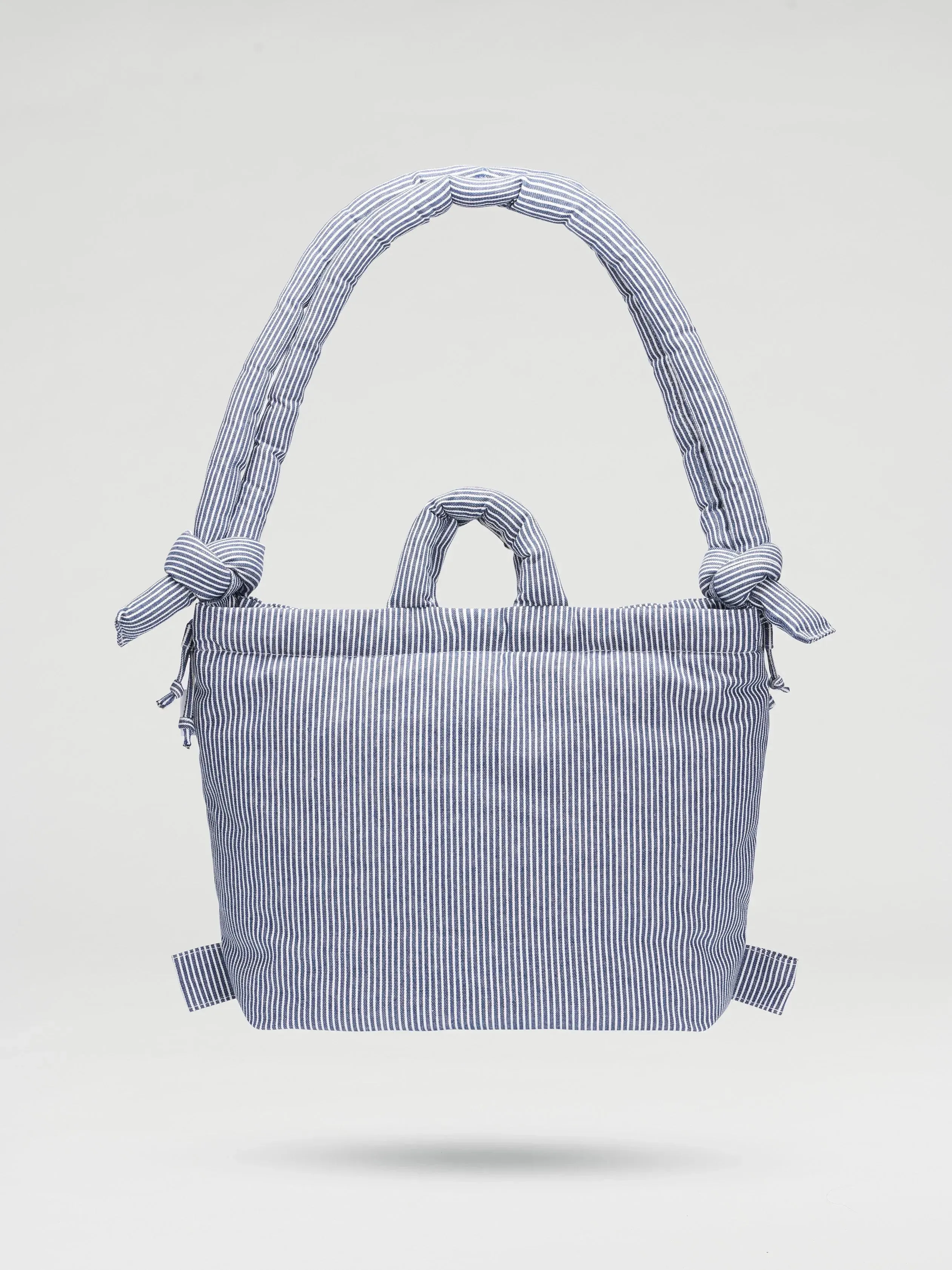 Bolso Mochila ÖLEND Ona Cotton Soft Bag Navy Stripes
