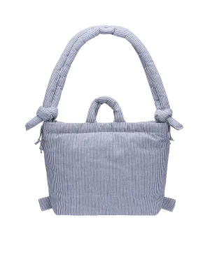 Bolso Mochila ÖLEND Ona Cotton Soft Bag Navy Stripes