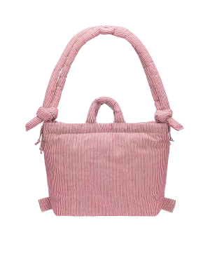 Bolso Mochila ÖLEND Ona Cotton Soft Bag Red Stripes
