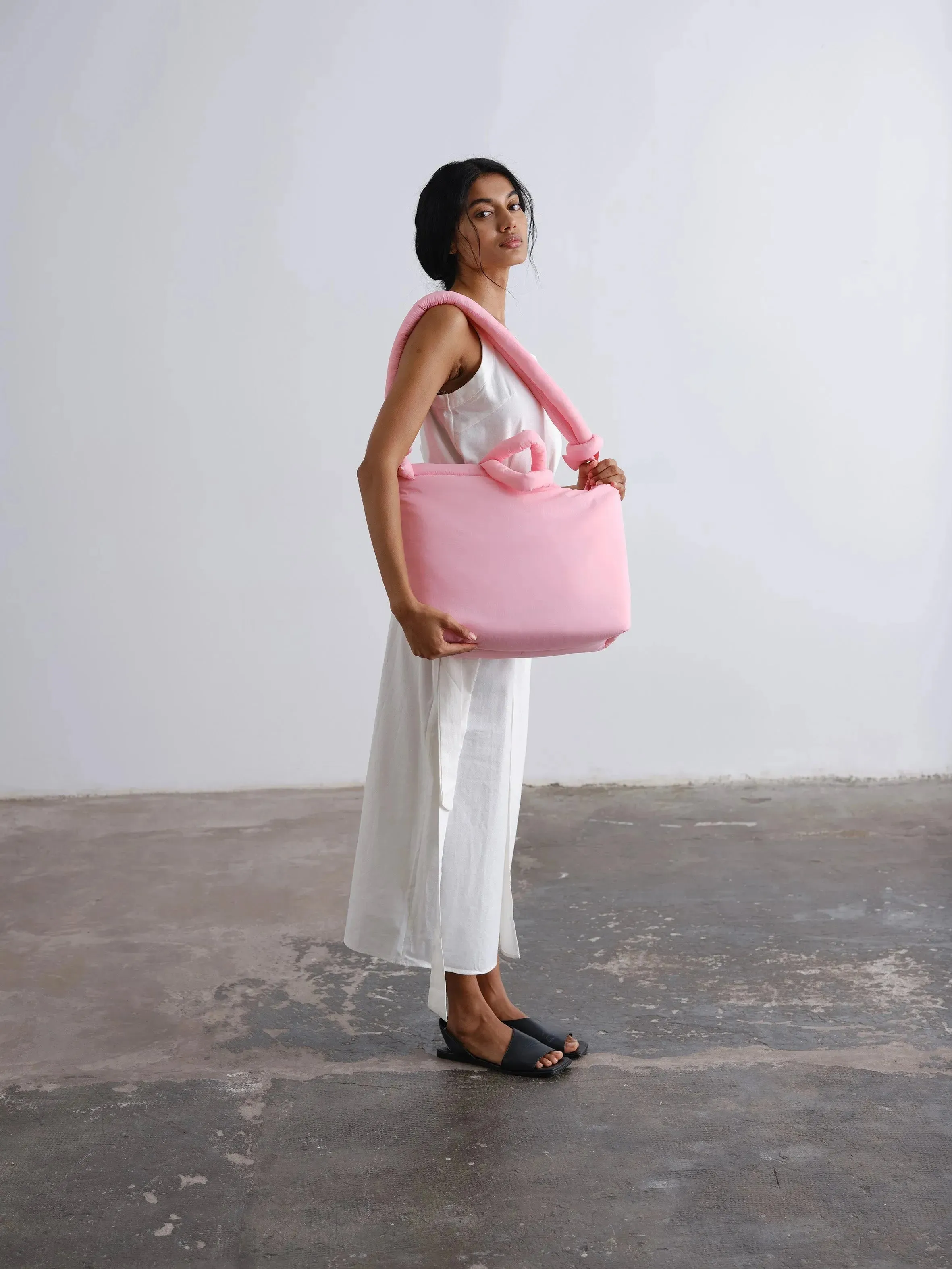 Bolso Mochila ÖLEND Ona Soft Bag Pale Pink