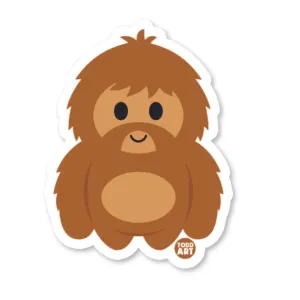 Boo-Boo Buddies Bigfoot Sticker