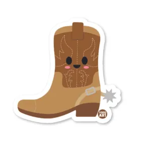 Boo-Boo Buddies Cowboy Boot Sticker
