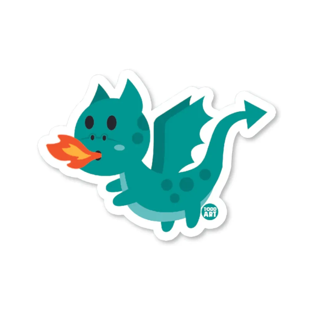 Boo-Boo Buddies Dragon Sticker