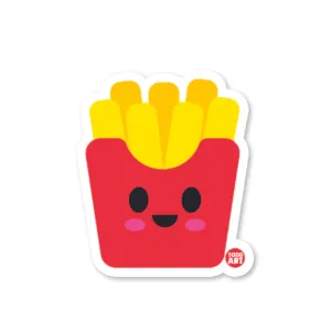 Boo-Boo Buddies French Fries Sticker