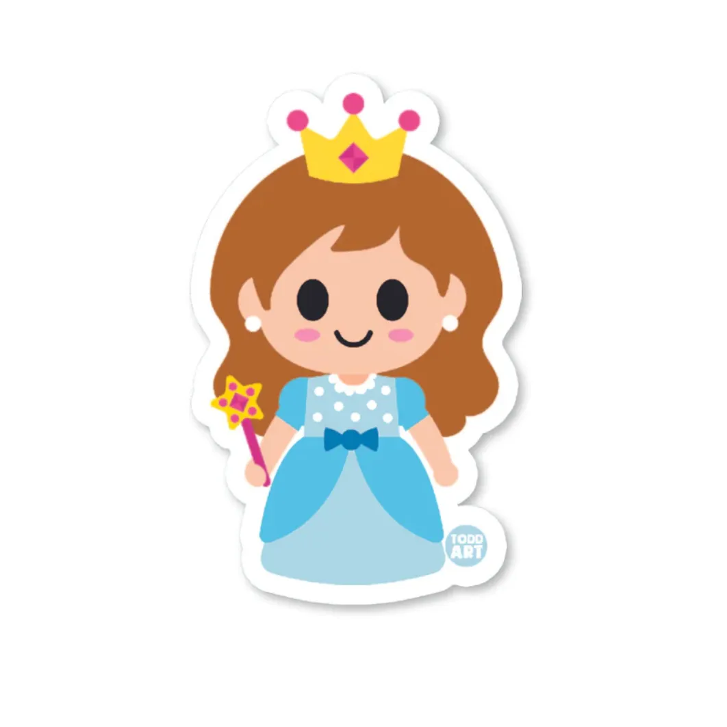 Boo-Boo Buddies Princess Sticker