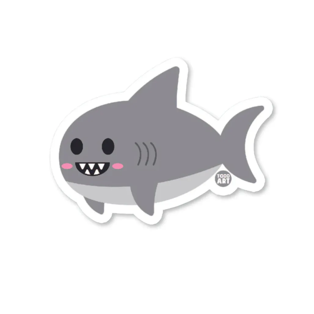 Boo-Boo Buddies Shark Sticker