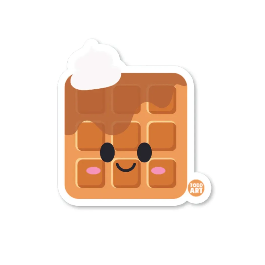Boo-Boo Buddies Waffel Sticker