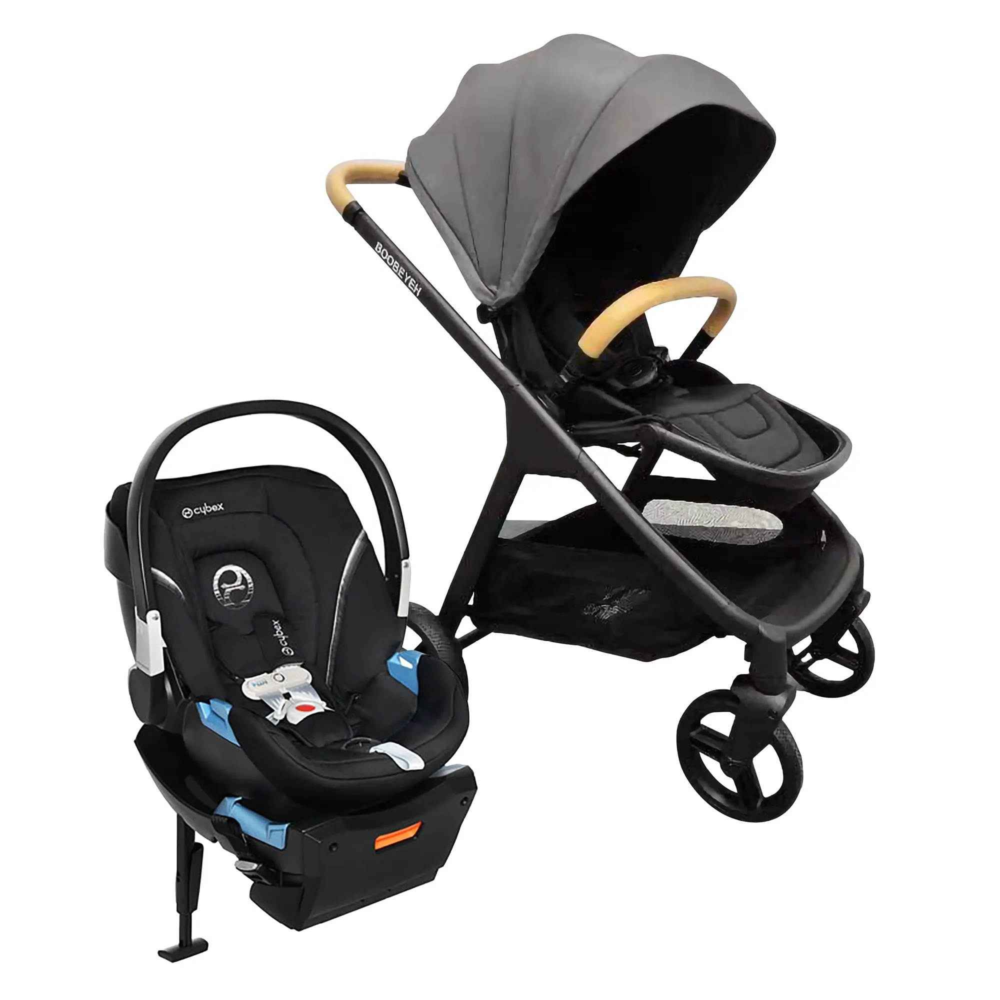 boobeyeh tronassimo s1 stroller and cybex antom 2 car seat