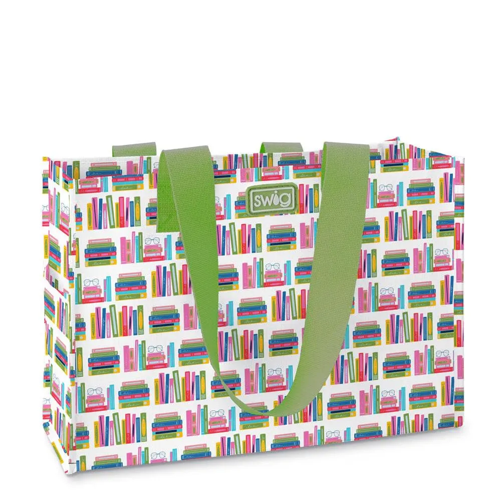Book Club Reusable Gift Bag (Large) by Swig (Ships in April)