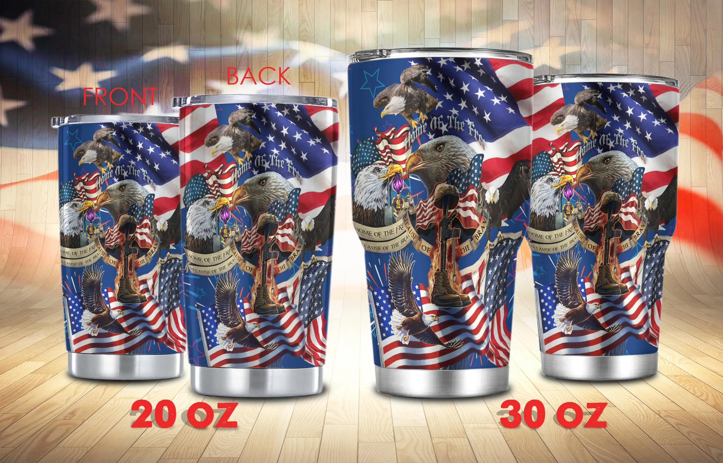 Boom - Tumbler - Us Veteran