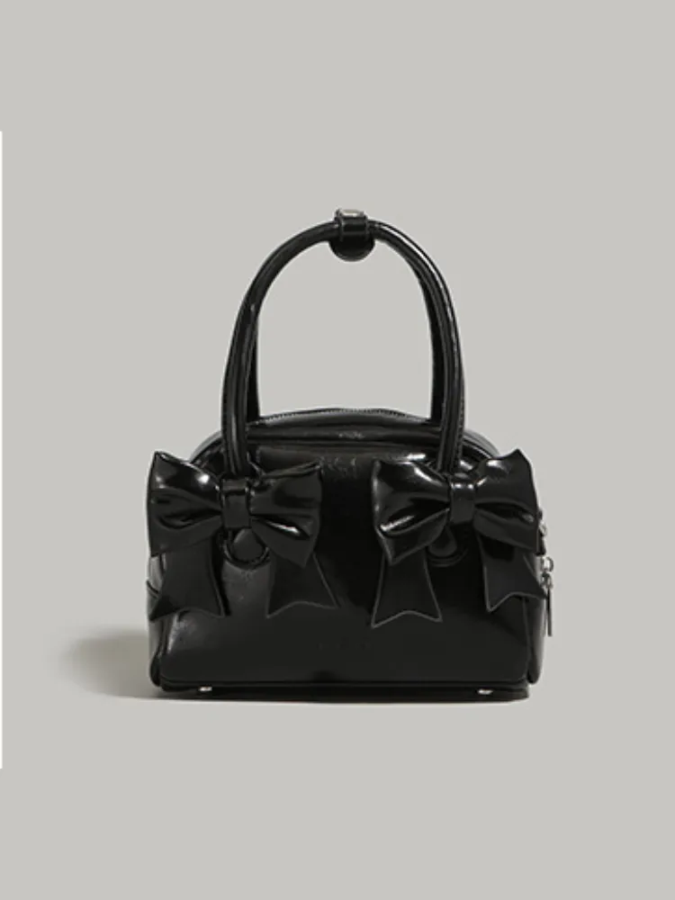 Bow Charm Mini Crossbody Bag