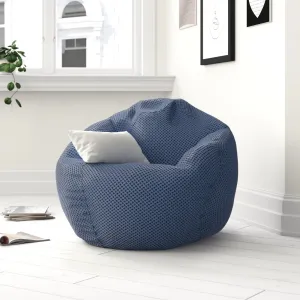 Brand new Zipcode Design Standard Bean Bag Chair in Blue! Retails $109  on Sale!