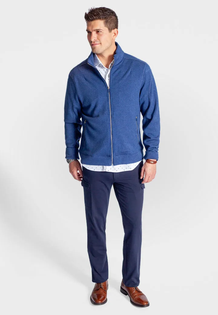 Breckenridge Full-Zip Sweatshirt - Tokyo Blue