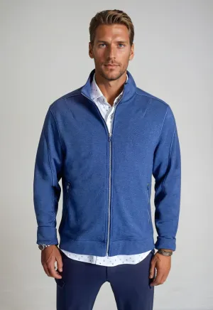 Breckenridge Full-Zip Sweatshirt - Tokyo Blue