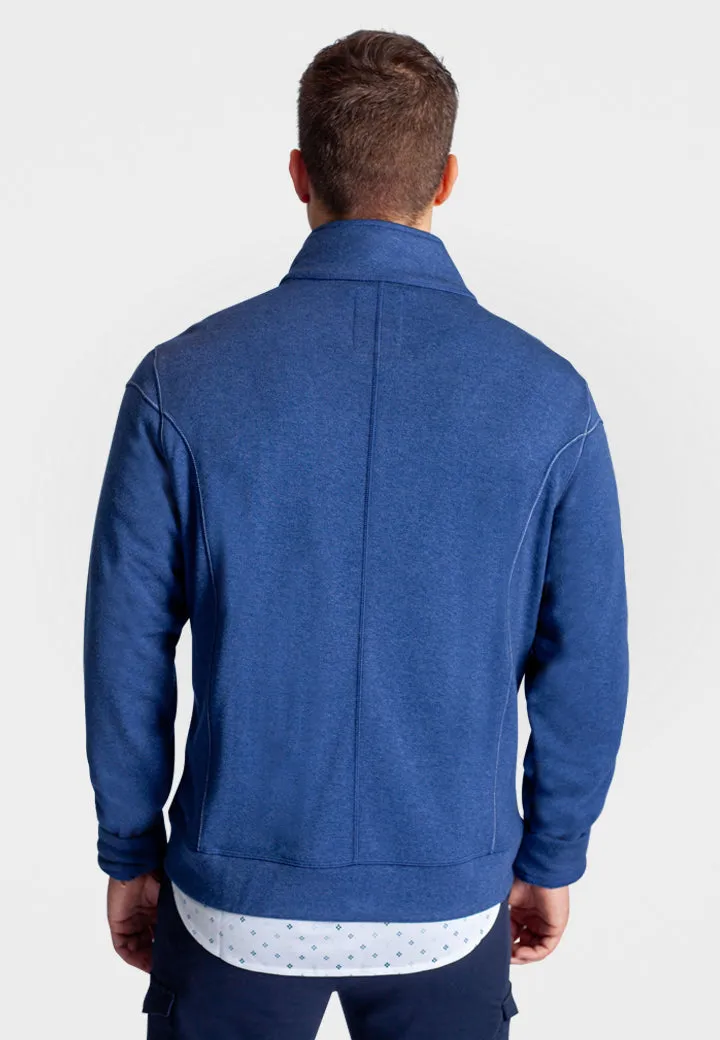 Breckenridge Full-Zip Sweatshirt - Tokyo Blue