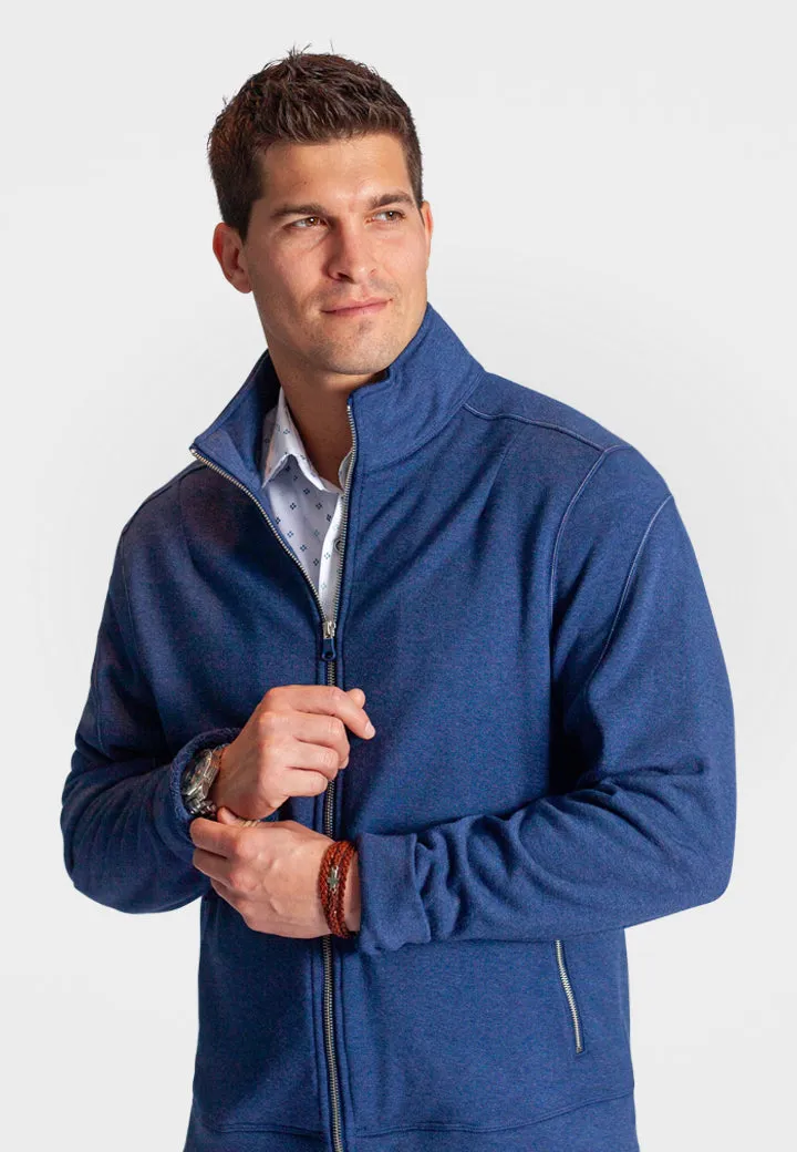 Breckenridge Full-Zip Sweatshirt - Tokyo Blue