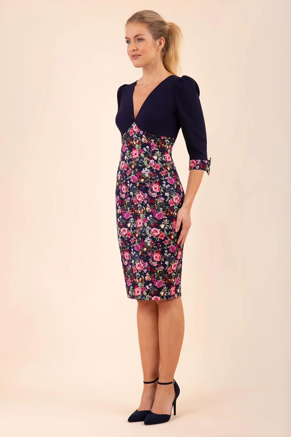 Bristow Pencil Floral Skirt Dress