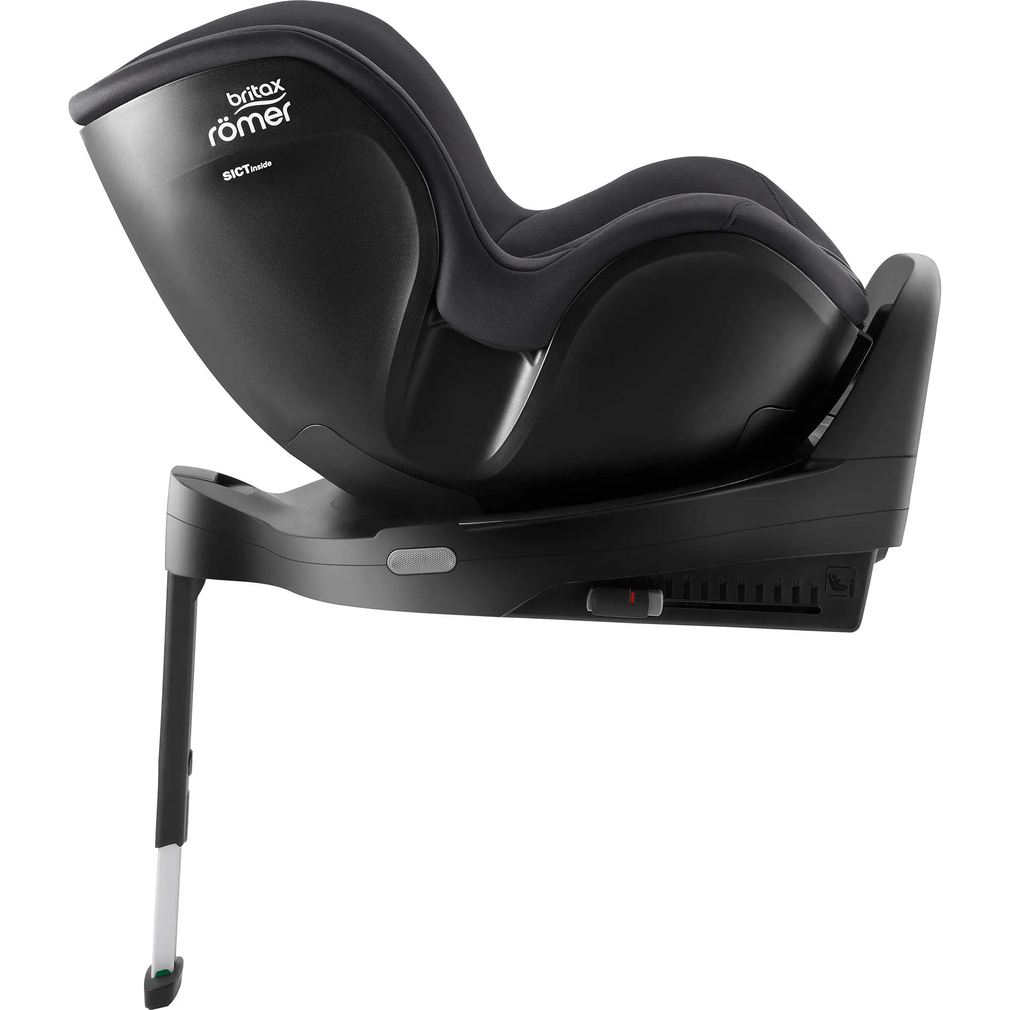 Britax Römer Dualfix Pro M Classic in Deep Grey
