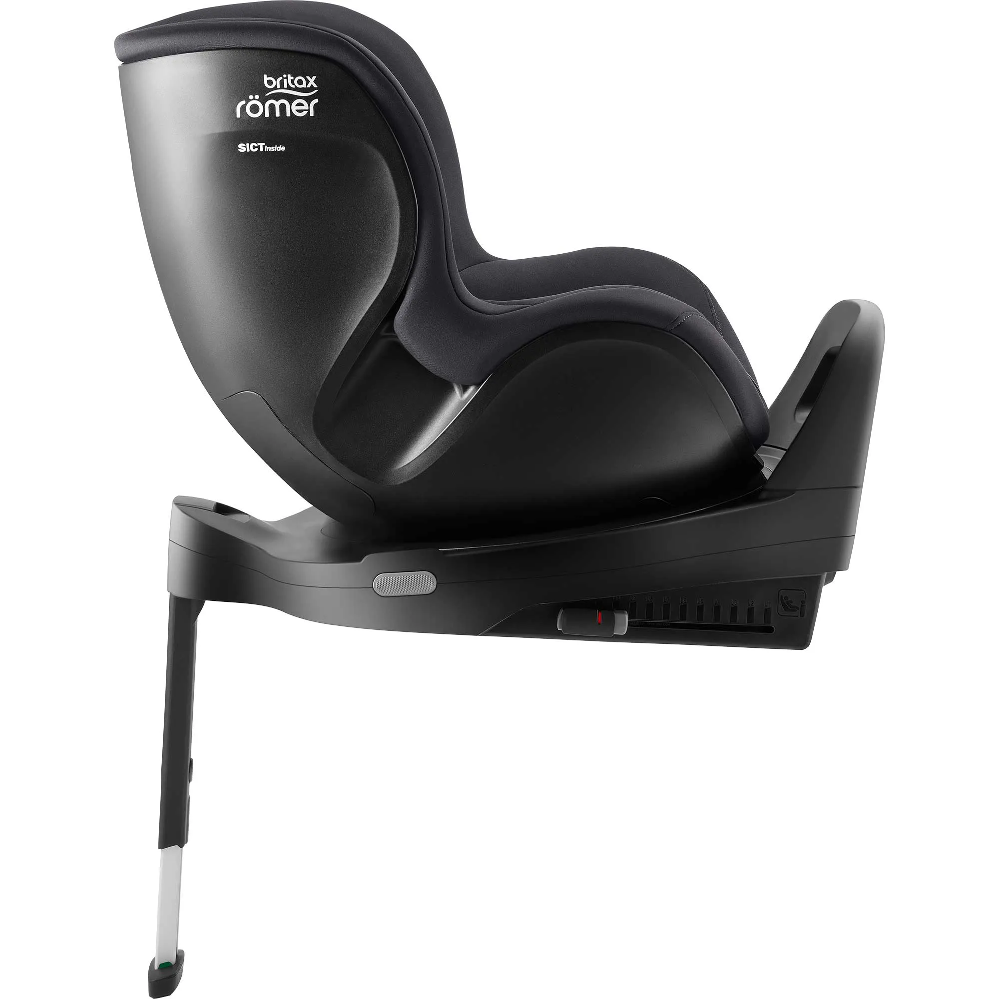 Britax Römer Dualfix Pro M Classic in Deep Grey