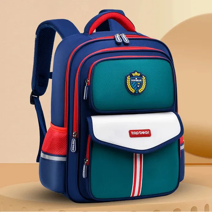 British Style Primary Students Schoolbag/Backpack