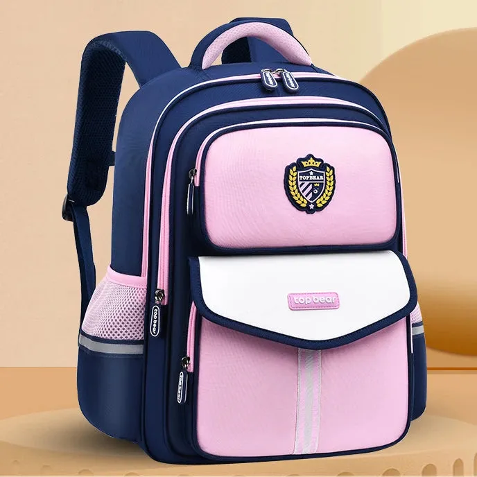 British Style Primary Students Schoolbag/Backpack