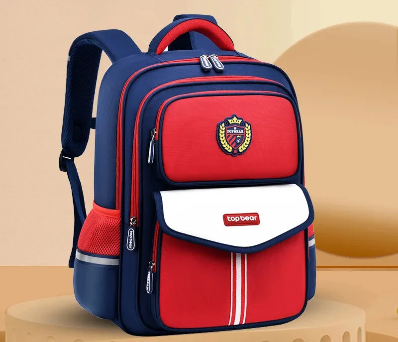 British Style Primary Students Schoolbag/Backpack