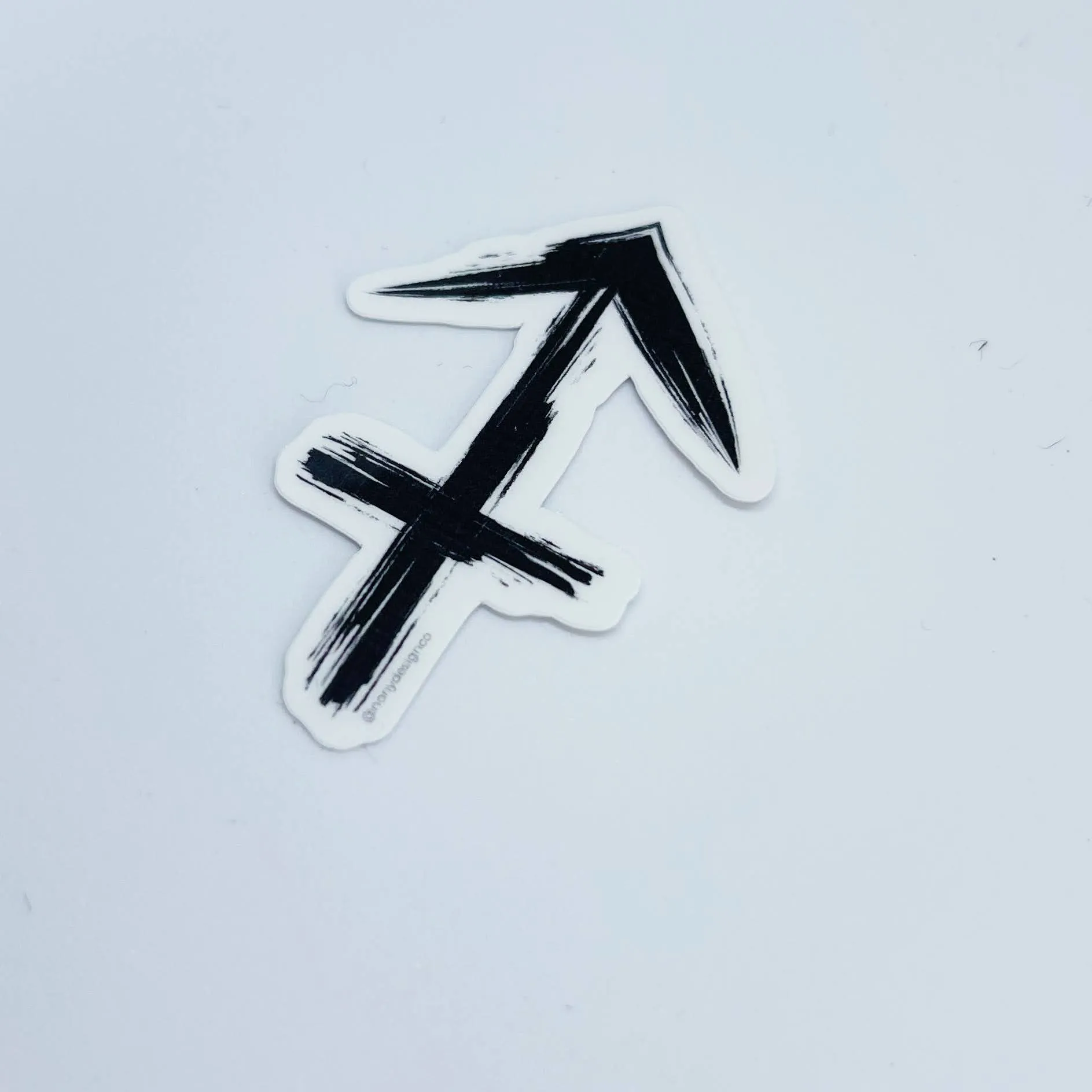 Brushed Zodiac Symbol